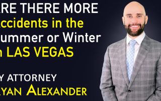 Are there more Accidents in the Summer or winter in las vegas - #1 Abogado Accidente - Ryan Alexander